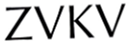  ZVKV
