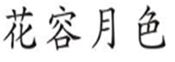  花容月色